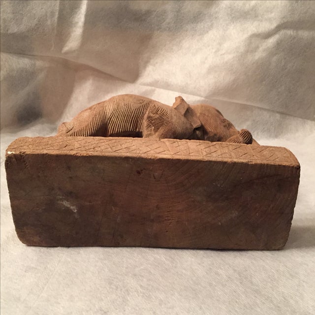 Antique Elephant Statue For Sale - Image 11 of 11