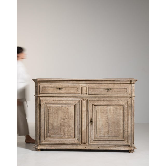 Early 19th Century French Oak Buffet For Sale - Image 10 of 14