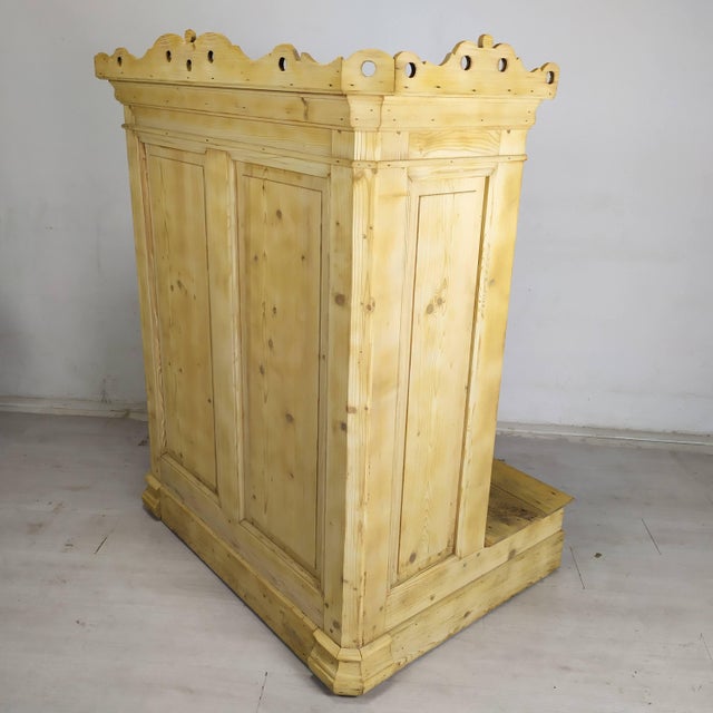 Rustic Decapped Fir Tree Counter For Sale - Image 3 of 18