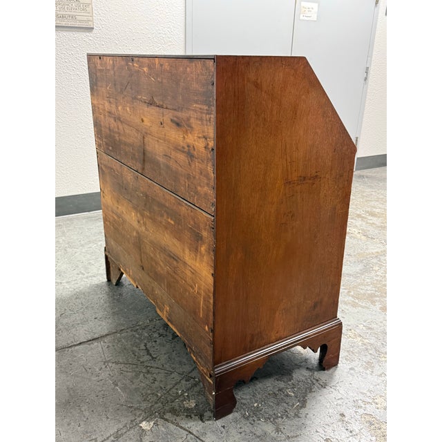 Chippendale Style Drop Front Secretary Desk, Antique For Sale - Image 11 of 12