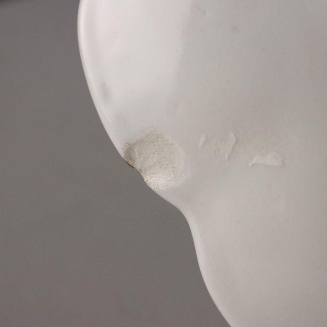 White Porcelain Saucers, Set of 3 For Sale - Image 8 of 16