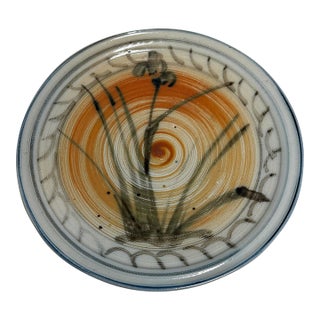 Otto Heino Studio Pottery 12" Bowl / Plate For Sale