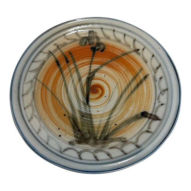Otto Heino Studio Pottery 12" Bowl / Plate For Sale
