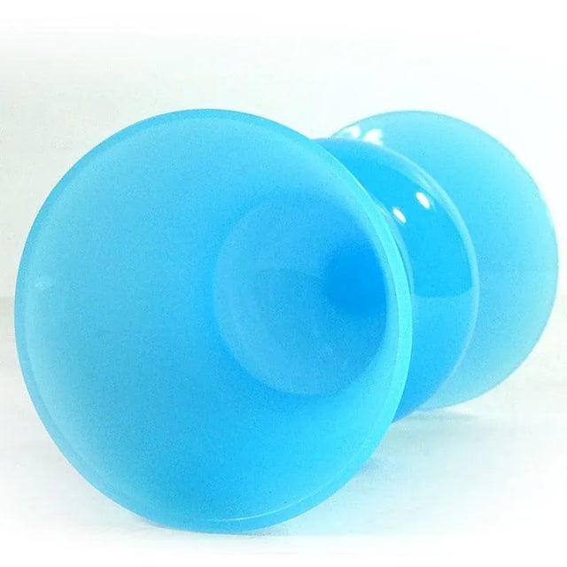 Glass Vintage Blue Murano Glass Vase, 1960s For Sale - Image 7 of 9