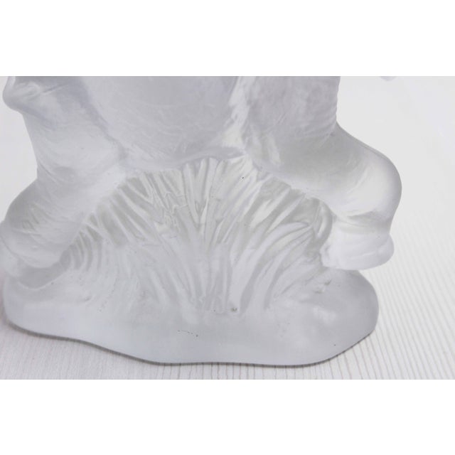 Vintage Glass Elephant, 1970s For Sale - Image 12 of 14