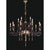 Collection Dubai Chandelier in Metal and Crystal by Jago For Sale - Image 4 of 7