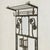 French Art Deco Wrought Iron Wall-Mounted Coat Rack with Mirror, 1920s For Sale - Image 14 of 18