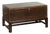 English 19th Century Painted Wood Box Mounted on a Newer Custom Stand For Sale