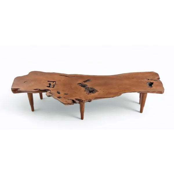 Contemporary Reclaimed Teak Coffee Table For Sale - Image 3 of 9