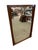 Mid-Century Modern Framed Wall Mirror With Sculpted Wood Frame For Sale In Seattle - Image 6 of 8
