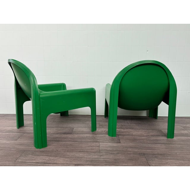 Kartell Model 4794 Armchairs by Gae Aulenti for Kartell, 1970s, Set of 2 For Sale - Image 4 of 18