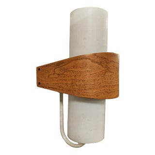 Vintage Dutch Opal Glass NX 40 Wall Lamp by Louis Kalff for Philips, 1960s For Sale
