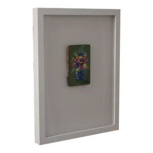 "Still Life No. 41" Kelly O'Neal Original Mixed-Media Painting, Framed