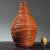 1970s Vintage Hand Coiled Orange Postmodernist Glazed Ceramic Vase, Signed (1973) For Sale - Image 5 of 11
