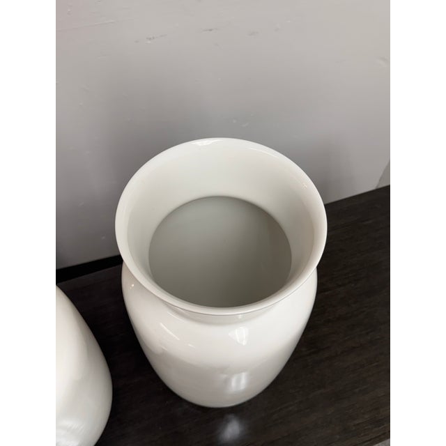 Trude Petri for KPM Berlin Saale Porcelain Vases, Pair For Sale - Image 12 of 12