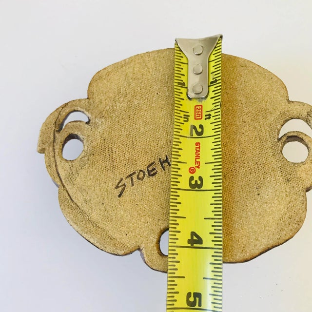 Jim Stoehr Signed Studio Pottery Match Strike From 1991 For Sale In Boise - Image 6 of 8