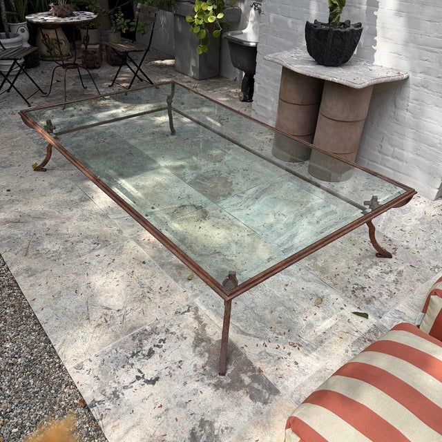 Late 20th Century Modernist Bronze Coffee Table For Sale In Los Angeles - Image 6 of 18