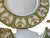 Antique Royal Doulton Robert Allen Dinner Plates Mint Green Gold Gilt 10” Set of 12 (Dated 1916/1925) For Sale - Image 12 of 12