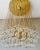 Mid-Century Modern Vintage Crystal Balls Cascade Chandelier For Sale - Image 3 of 13