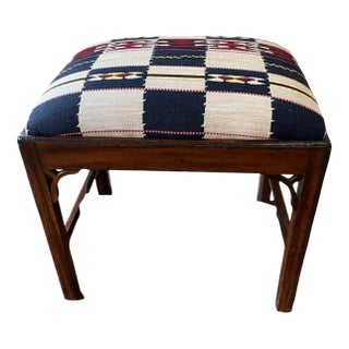 Circa 1850 Georgian Footstool For Sale