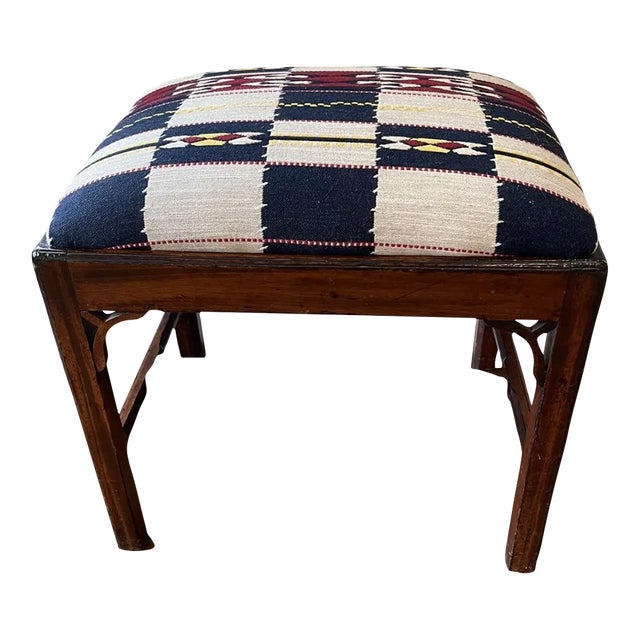 Circa 1850 Georgian Footstool For Sale