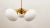 Gold Sputnik Pendant in Brass with Three Suspensions For Sale - Image 8 of 17