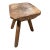 Antique Rustic Three-Legged Milking Stool For Sale