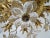 Glass Flush Mount Maison Baguès Crystal Flowers Leaves Chandelier 15 Lights No.2 For Sale - Image 7 of 11