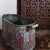 Antique Copper Boiler or Washtub for Firewood or Plants For Sale - Image 10 of 15