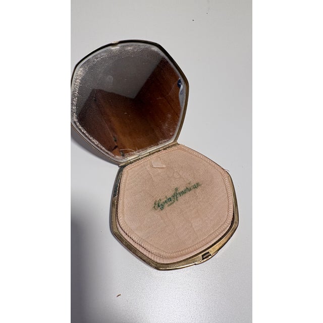 Elgin American Art Deco Ladies Compact and Smaller Compact For Sale - Image 4 of 7