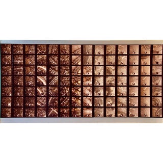 Vera Simons, Huge Mural Photo Mosaic Collage Photograph Rolex Watch Aviator Feminist Art, 1979 For Sale