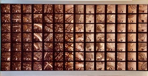 Vera Simons, Huge Mural Photo Mosaic Collage Photograph Rolex Watch Aviator Feminist Art, 1979