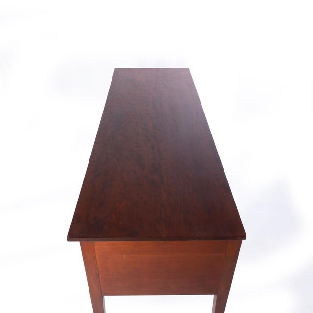 Eldred Wheeler Eldred Wheeler Inlaid Six Drawer Cherry Hunt Board For Sale - Image 4 of 15