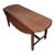 1960s Swedish Mid-Century Rosewood Drop Leaf Coffee Table For Sale