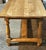 Large Bleached Oak Farmhouse Dining Table, 1920s For Sale - Image 13 of 18
