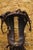 Antique McClellan Brown Leather 12 Inch Wwi Calvary Horse Saddle, Circa 1900 For Sale - Image 4 of 18