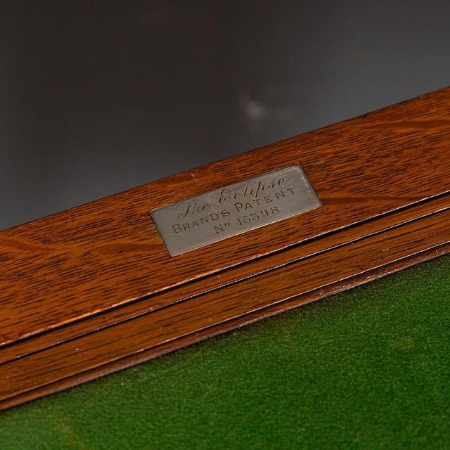 Smokers Table with Silver Accessories from Mappin & Webb, 1900s, Set of 12 For Sale - Image 17 of 18