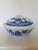 Ceramic Vintage Asian Covered Ceramic Blue & White Casserole For Sale - Image 7 of 7