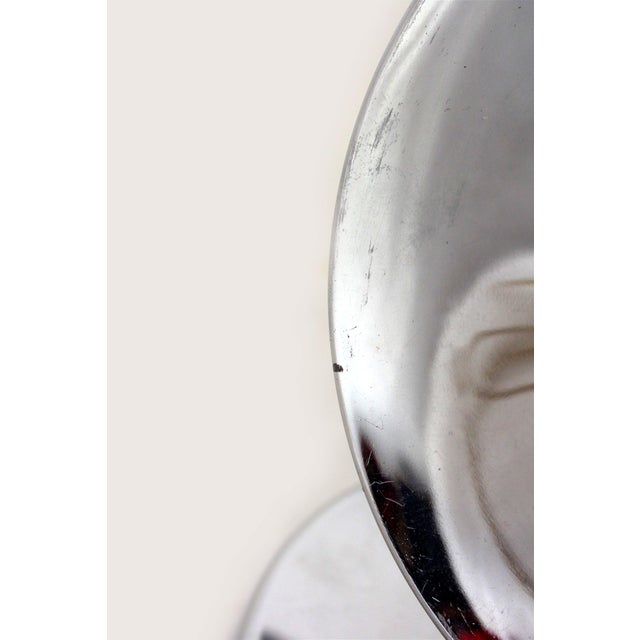 Metal Bauhaus Style Chrome Bedside Table Lamps from Napako, Former Czechoslovakia, 1930s, Set of 2 For Sale - Image 7 of 18