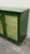 Vintage Green Lacquered Sideboard with Woven Cane Panels, Italy, 1980s For Sale - Image 14 of 15