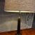 Bronze Mid-Century Modern Patinated Bronze Bullet Table Lamp, 1960s Design For Sale - Image 8 of 9