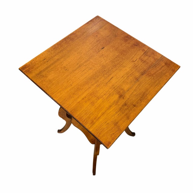 Antique Two Tier Side, Drink Table For Sale - Image 6 of 7