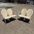 Art Deco Vintage Art Deco Steel Metal Clam Shell Double Seat Porch Patio Loveseat - Pair For Sale - Image 3 of 18