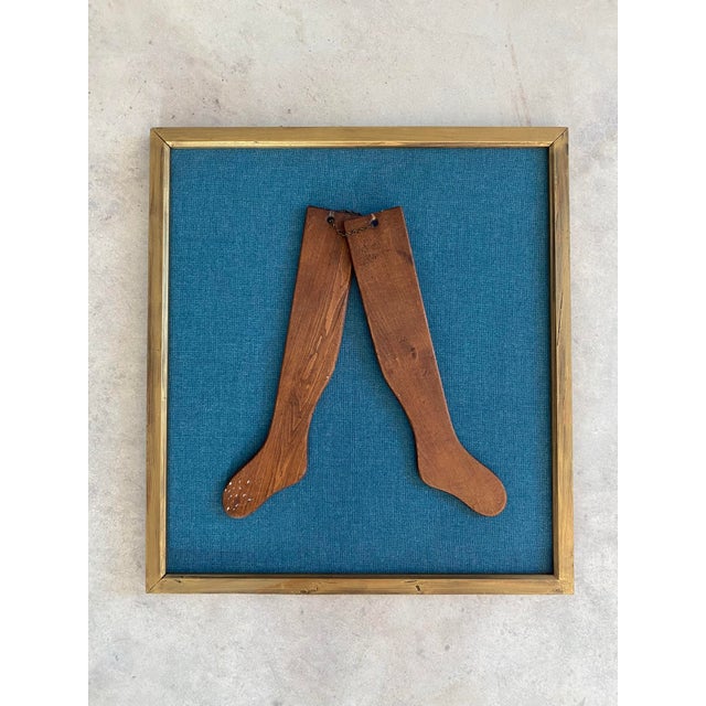 Vintage Stocking Stretchers in Gold Frame For Sale - Image 6 of 18