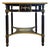Italian Hand Painted Ebonized Side Table For Sale