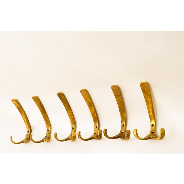 1950s Austrian Wall Hooks by Herta Baller, 1950s, Set of 6 For Sale - Image 5 of 8