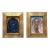 Vintage Original Dog Portrait Oil Paintings - Set of 2 For Sale