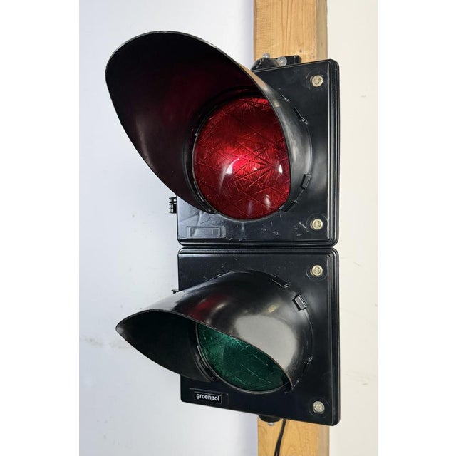 Vintage Industrial Traffic Lights, 1980s For Sale - Image 10 of 18