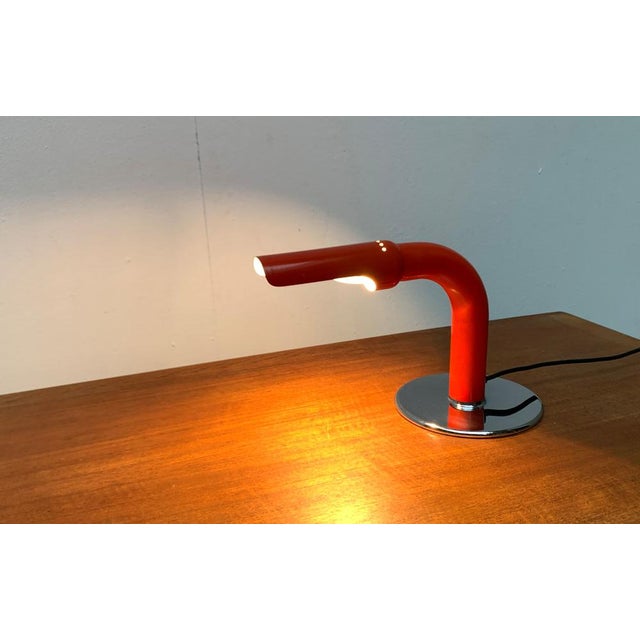 Mid-Century Minimalist Gully Table Lamp by Ingo Maurer for M-Design, Germany, 1960s For Sale - Image 11 of 18