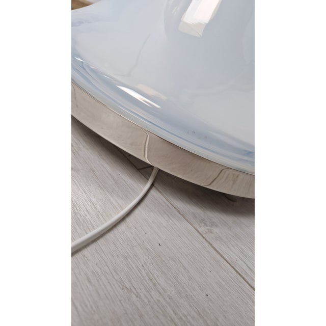 Mid-Century Modern Ciuccio Table Lamp in Murano Glass and Metal by V. Nason, 1980s For Sale - Image 3 of 17